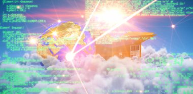 bulutlar doğal görünüm karşı programı