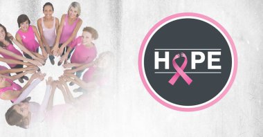 Eller birlikte koyarak kadın