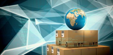 veri soyut parlayan siyah karşı