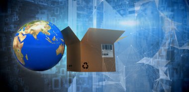  Dünya Haritası ve kahverengi kutusu