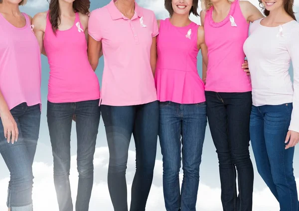 Meme kanseri kadın ile gök 