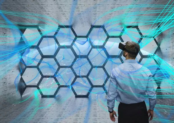 Vr alanı odadaki adamla