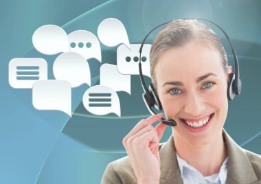  Müşteri bakım hizmeti kadın