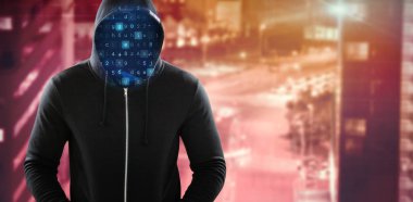 City'deki kalabalık hacker binalar