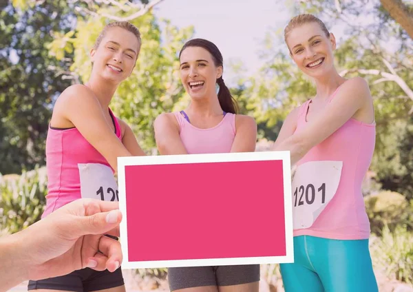 Handhållningskort — Stockfoto