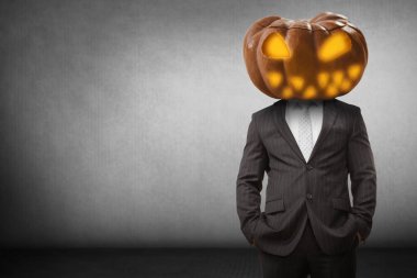 işadamı ile kabak başına