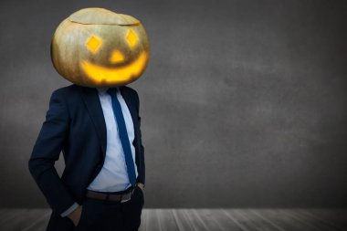 işadamı ile kabak başına