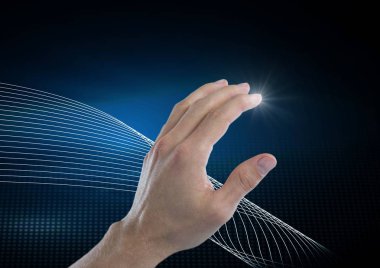 Işıma ile hava dokunmadan el