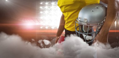 Dumanlı Stadyumu'nda projektörler