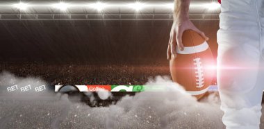 Rugby zift ve oyuncu 