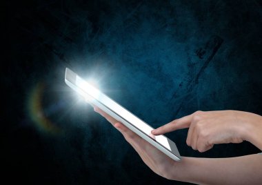 Tablet kızdırma ile dokunmadan el