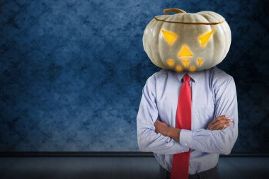 işadamı ile kabak başına