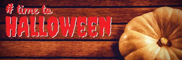 Tid till Halloween text — Stockfoto