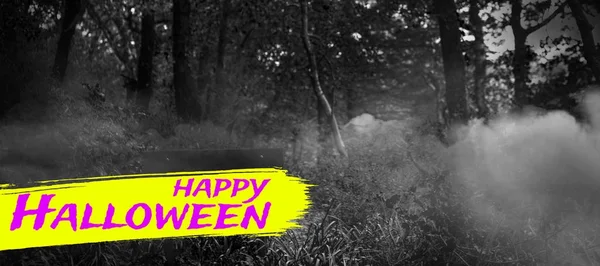 Happy halloween tekst — Zdjęcie stockowe