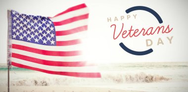 Amerika'da Gaziler günü için logo 