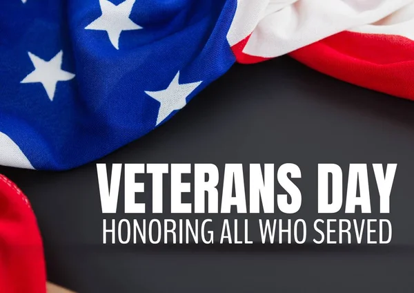 Veterans day flag — Stock Photo, Image