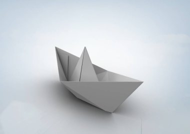 Kağıt tekne yumuşak yüzeyi