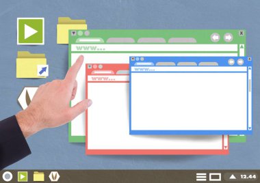 Birçok web sitesi windows dokunmadan el 