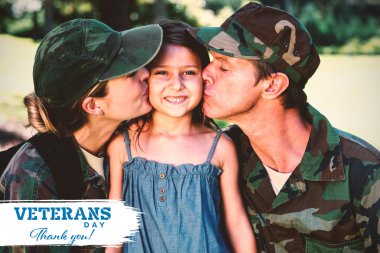 Çift, kızları öpüşme