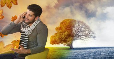 Adam sonbahar ve kış geçiş 