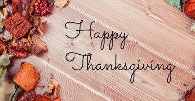 Şükran Günü Mesajın kutlu olsun. 