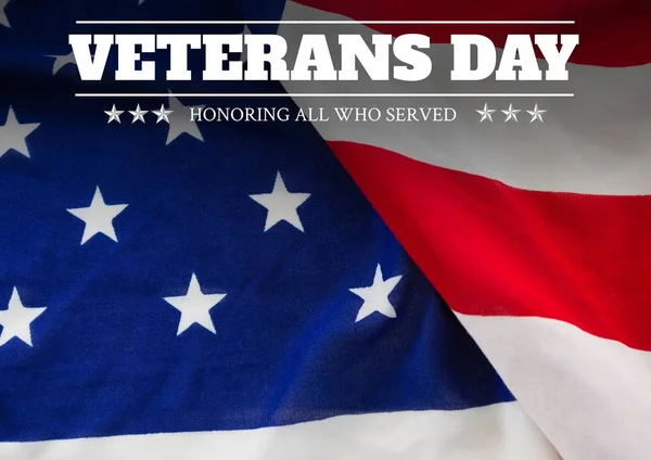 Veterans day flag — Stock Photo, Image