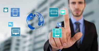 Hava dokunmadan işadamı