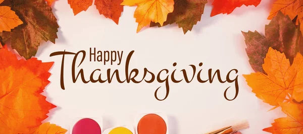 Happy thanksgiving dag text — Stockfoto