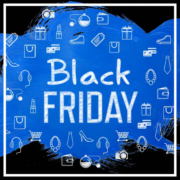 Black friday advert — Stock Photo, Image