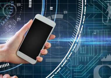 Telefon kullanarak ele 