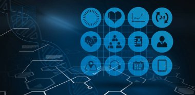 Çeşitli tıbbi Icons set