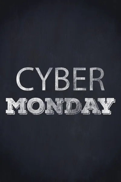 Title for celebration of cyber Monday — Stock Photo, Image