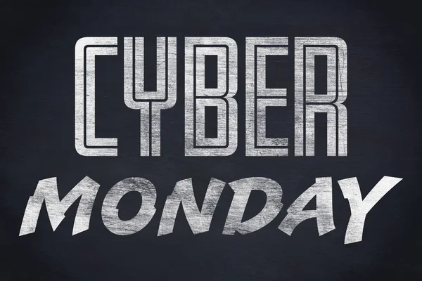 Title for celebration of cyber Monday — Stock Photo, Image