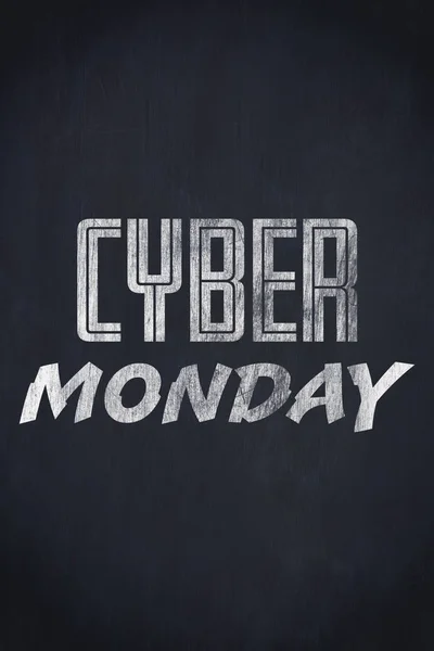 Title for celebration of cyber Monday — Stock Photo, Image