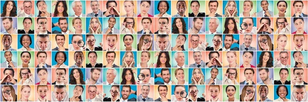 Different People collage — Stock Photo, Image