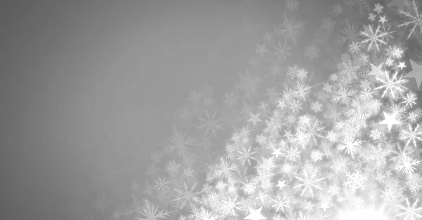 Patrón de Navidad copo de nieve — Foto de Stock