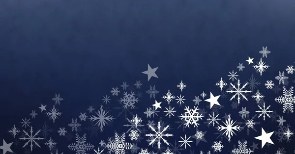 Patrón de Navidad copo de nieve —  Fotos de Stock