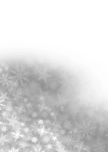 Snowflake padrão de Natal e espaço em branco — Fotografia de Stock