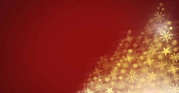 Sneeuwvlok Kerst patroon — Stockfoto
