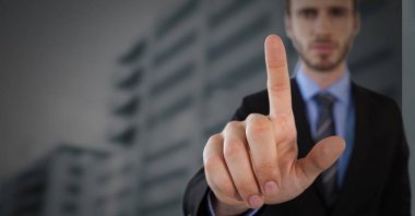 Hava dokunmadan işadamı