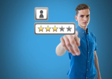 Star adlı gösteren bir el İnceleme derecelendirmeleri