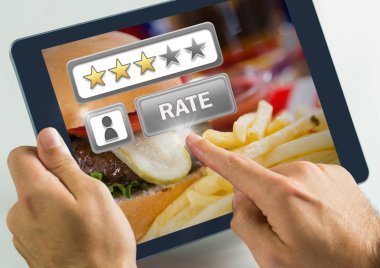 Tablet dokunmadan el