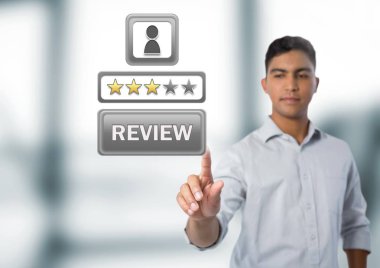 Star adlı gösteren bir el İnceleme derecelendirmeleri