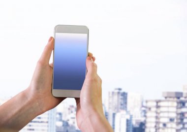 El tutma telefon şehir ile