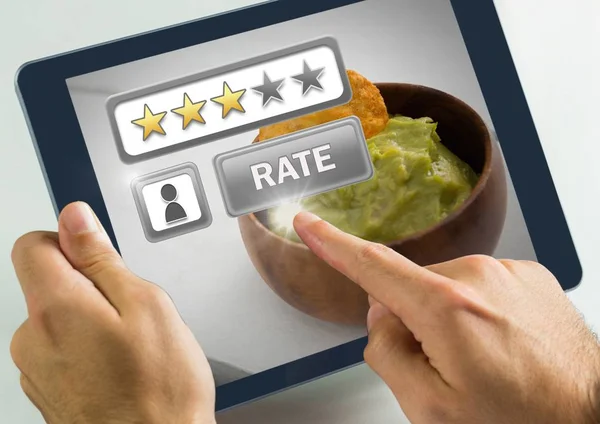 Tablet dokunmadan el