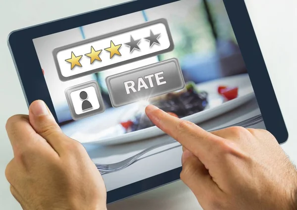 Tablet dokunmadan el 