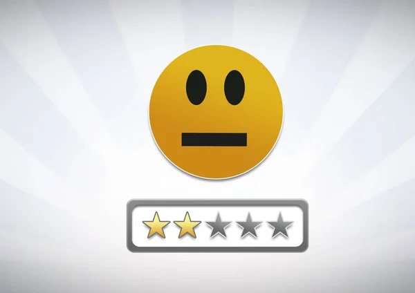 medium low satisfaction smiley face