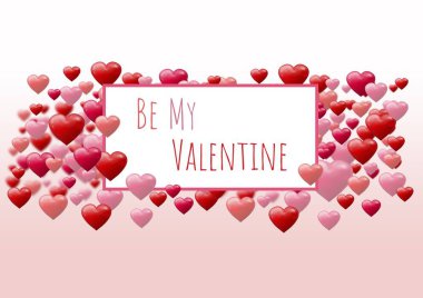 Sevgililer günü tasarım yürekleri