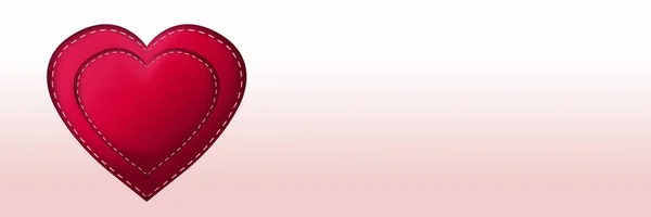 Valentinstag Design Mit Herzen — Stockfoto