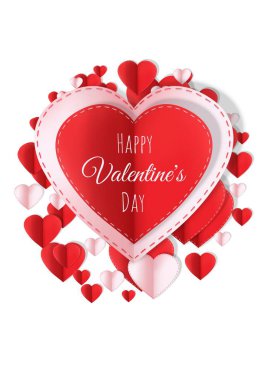 Sevgililer günü tasarım yürekleri